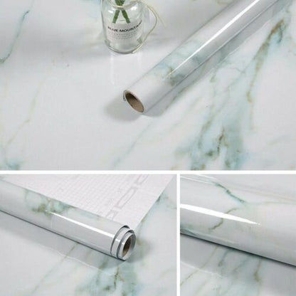 Kitchen PVC Wall Stickers 60cm x 10m Bathroom Self-adhesive Waterproof Wallpaper