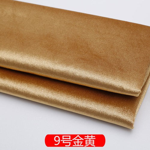Sofa Upholstery Velour Fabric Thick European Soft Roll Cushion Velvet DIY Cloth