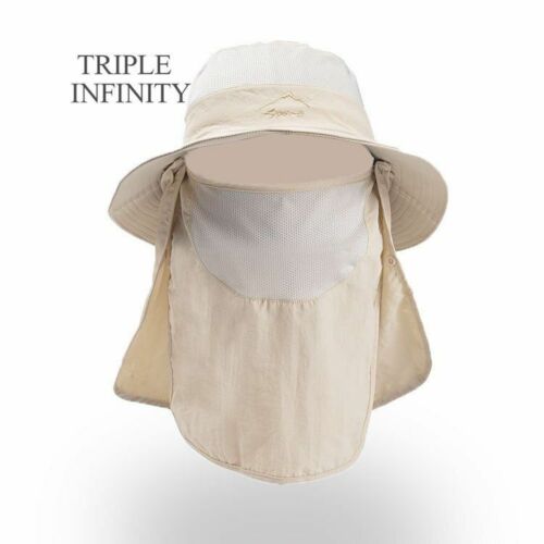 Summer Large Bucket Hat Foldable Breathable Hiking Fishing Camping 10*56-60 CM