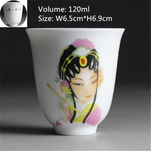 Chinese tea cup Japanese style master cup of tea blue-and-white porcelain cups