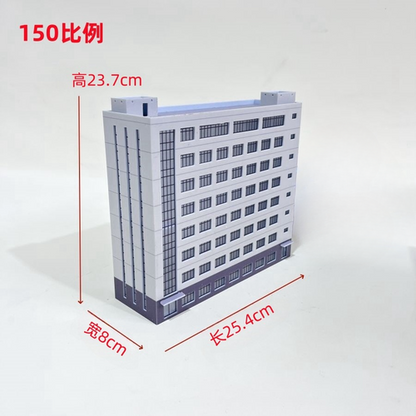 1/150 N Scale Model City Street View Scene Display Architectural Model