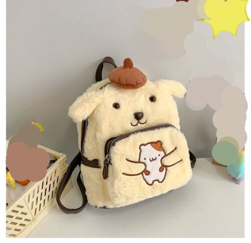 Cute Girl's Kuromi Hello Kitty Pompompurin Backpack Satchel Shoulder Bag Gift