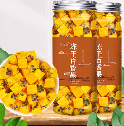 50g*2 Cans Freeze-Dried Passion Fruit Dried Passion Fruit Block Fruit Tea
