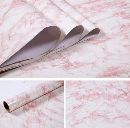 Wallpaper Sticker Marble Vinyl Film Self Adhesive Bathroom Kitchen Contact Paper