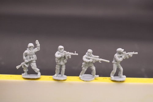 Unassembled1/72 Resin WWII Russian Army scene model/ /3d printed 2set