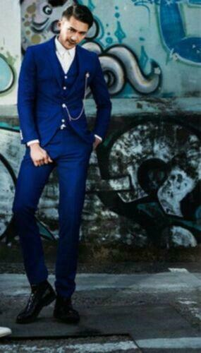 Men's Wedding Suit Business Party Tuxedo Groom Blazers Jacket Vest Pants Set New
