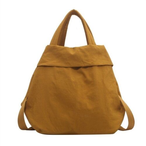 Waterproof Nylon Large Crossbody Shoulderbag Canvas Shopper Bag Women 35*18*32CM