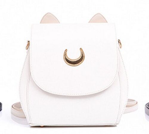 Cat Ear Crossbody Bag Small Shoulder Synthetic Leather Handbag Elegant Traveling