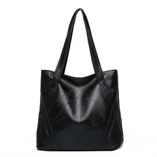 Fashion Women's Ladies Faux Leather Tote Bag Shopper Shoulder Bag Handbag