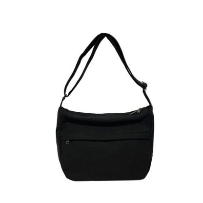 Washed Fabric Shoulder Bag Large Capacity Tote Bag Fashion Crossbody Bags Men