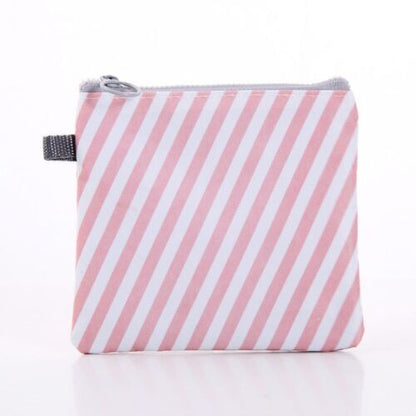 Lipstick Make Up Bags Zipper Small Pouch Storage Case Cute Animal Print Purses