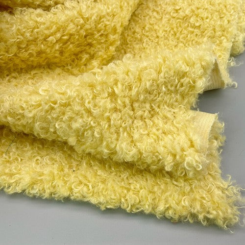 Curly Plush Faux Sherpa Fleece Fabric ry DIY Toy Doll Material 40 45CM