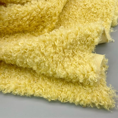Curly Plush Faux Sherpa Fleece Fabric ry DIY Toy Doll Material 40 45CM