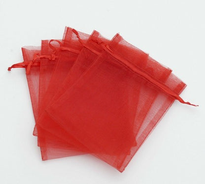 50/100/200/500 Organza Wedding Party Favor Gift Candy Sheer Bags Jewelry Pouch