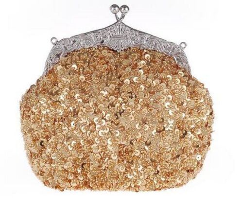 Arrival Clutch Purse Silver Crystal Evening Bag Wedding Party Handbags Gold Sky