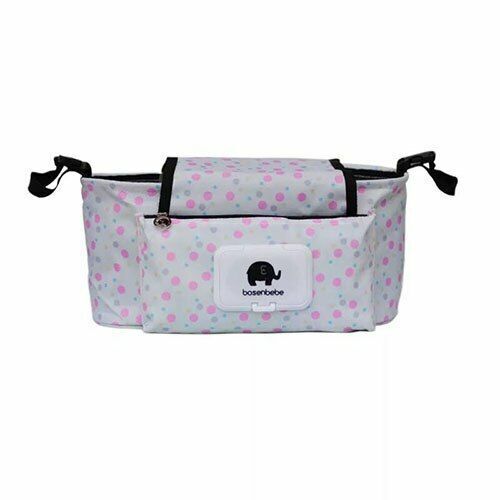 Baby Stroller Bag Mom Diaper Hook Carriage Waterproof Large Stroller Accessories