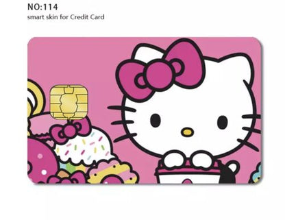 Hello Kitty Credit Card Sticker Credit Card Cover - Credit Card Decal