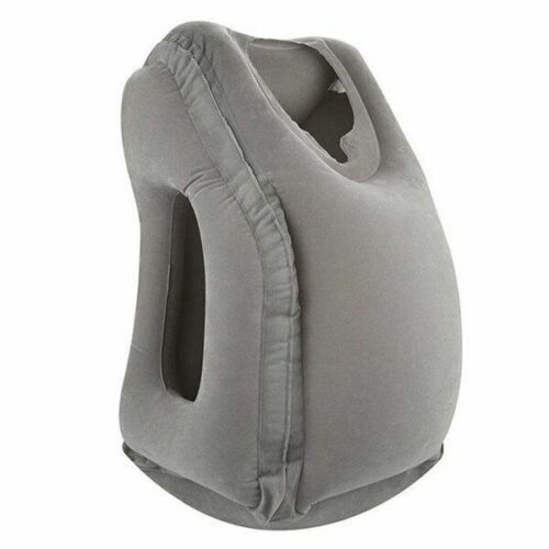 Travel Sleeping Bag Inflatable Portable Cushion Neck Pillow Outdoor Flight Train