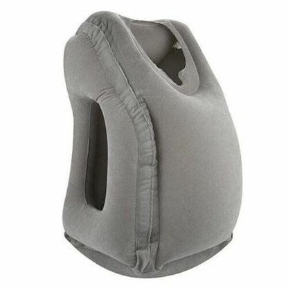 Travel Sleeping Bag Inflatable Portable Cushion Neck Pillow Outdoor Flight Train