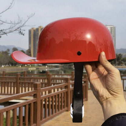 DOT Retro Baseball Cap Open Face Scooter Moped Jet Helmet Motorcycle Half Helmet