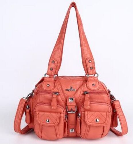 Women Small Handbags Satchel Handbag Synthetic Shoulder Bag 8”x11” Shoulder Bags
