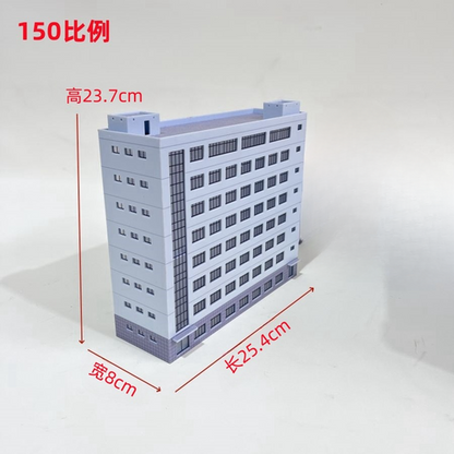 1/150 N Scale Model City Street View Scene Display Architectural Model