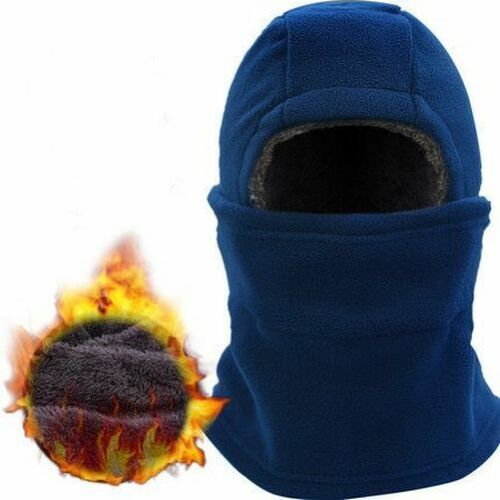 Winter Hat Fleece Scarf Beanie Neck Warm Thick Hiking Running Cycling Windproof