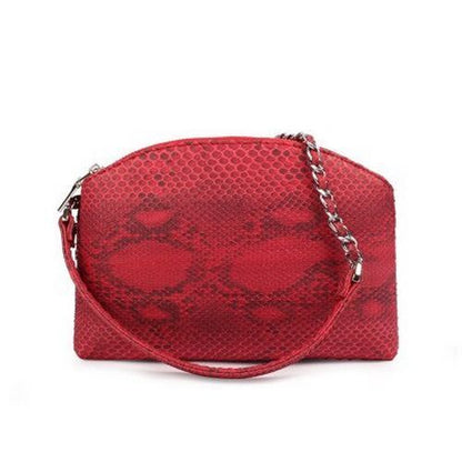 Shoulder Bag Crossbody Single Shoulder Purse Women Chain Bag Double Zipper Shell
