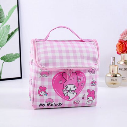 Cinnamoroll Kuromi Pochacco Wash Supplies Storage Bags Cosmetic Bag Handbag