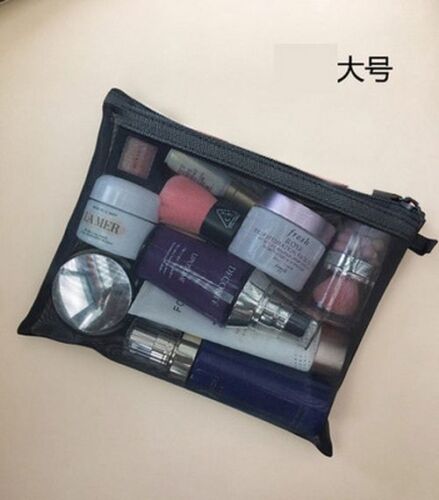 Cosmetic Bag Small Mesh Makeup Bag Organizer Lipstick Bag Ladies Toiletry Pouch
