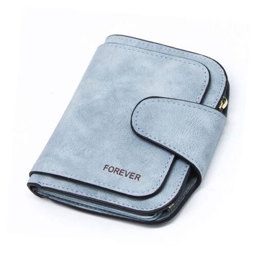 Synthetic Leather Wallet Zipper Long Card Holder Coin Purse Bag 19*10*2.5cm Pink