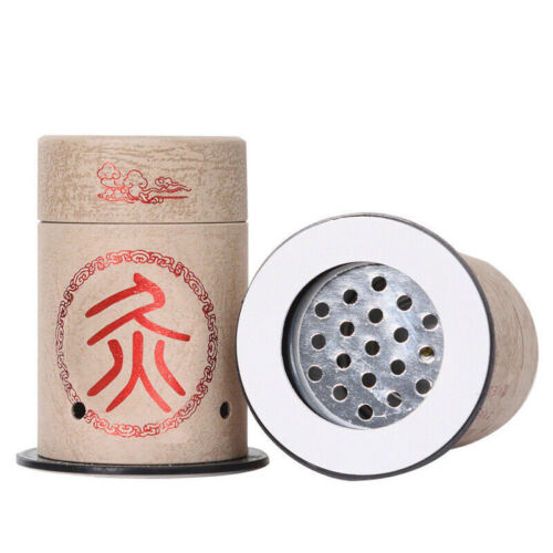 New Suspended Moxibustion Box Portable Mugwort Pot Wormwood Patch艾灸筒微烟悬灸艾灸盒悬灸仪