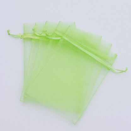 50/100/200/500 Organza Wedding Party Favor Gift Candy Sheer Bags Jewelry Pouch