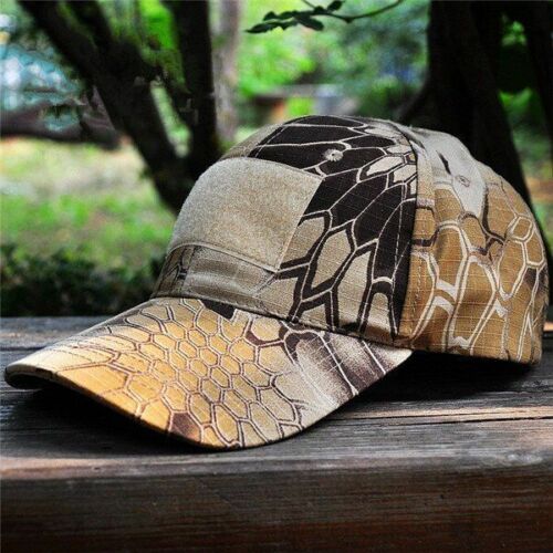 Climbing Baseball Cap Tactical Hunting Hat Camouflage Black Desert Green Cotton