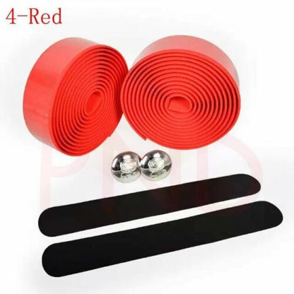 Bike Handlebar Tape Road Bicycle Camouflage Cycling Handle Cork Wrap Bar Plugs
