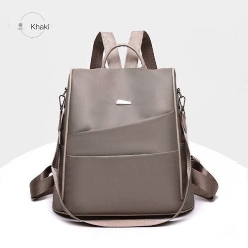 Lightweight Backpack Oxford Waterproof Elegant Rucksack Shopping School Bags Red