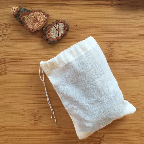 20/50/100 Pack 4x6inch Natural Cotton Muslin Drawstring Bags Spice Herb Tea Soap