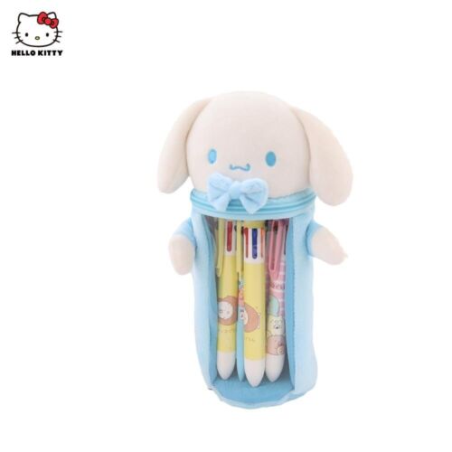 HelloKitty Kuromi Cinnamoroll Plush Toy Pencil Case Pen Holder Storage Bag Gift