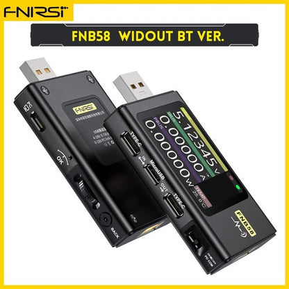 FNIRSI FNB58 USB Fast Charge Tester USB Voltage Current Meter Voltmeter Ammeter