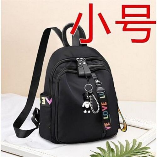Oxford Cloth Backpack Student Bag Canvas Waterproof Travel Trend Backpack Zipper