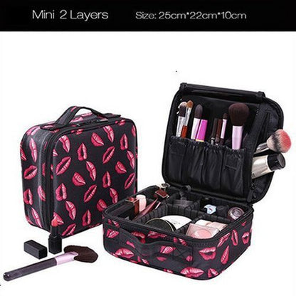 Makeup Cosmetic Bag Waterproof Case Organizer Large Storage Traveling Pouch Bags