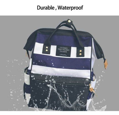 Canvas Laptop Backpacks Schoolbag School Travel Bags Polyester Softback 20-35 L