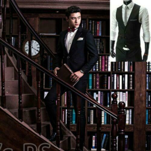 Men's Wedding Suit Business Party Tuxedo Groom Blazers Jacket Vest Pants Set New