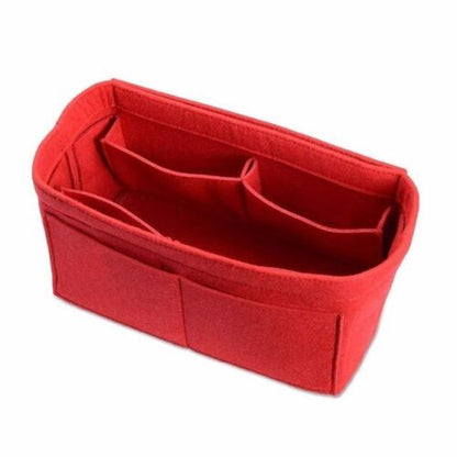 Cosmetic Purse Felt Cloth Insert Bag Handbag Organizer 17*34*18CM Traveling 1 PC