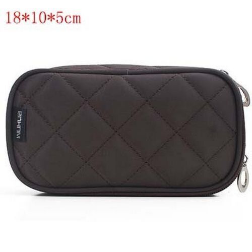 Cosmetic Bag Waterproof Double Layer Travel Organizer Makeup Bag Toiletry Pouch