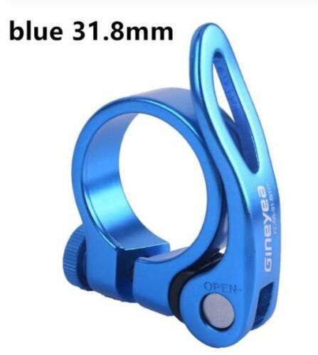 Bike Seat Clamp 28.6/30.2/31.8/34.9mm Alloy Aluminum Mountain MTB BMX Road 40g