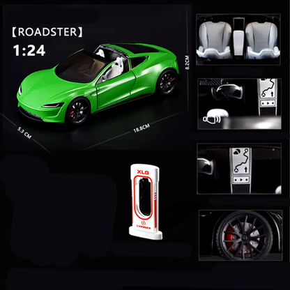 1:24 Model 3 Model Y X Alloy Car Model Diecast Metal Toy Vehicles Car Model Simu
