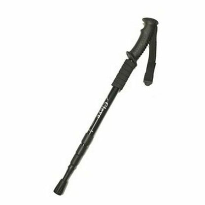 Outdoor Hiking Walking Sticks Telescopic Trekking Climbing Poles Cane Rubber Tip