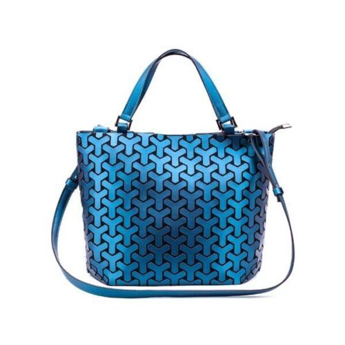 Luminous Big Bag Holographic Reflective Geometric Shoulder Bags Handbags Zipper