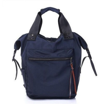 Nylon Backpack Casual High Capacity School Bag Travelling Purse Soft Pouch Bags